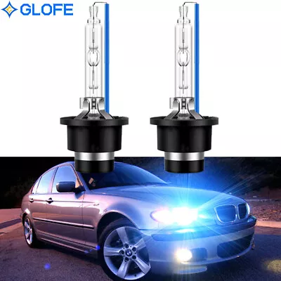 D2S D2R Ice Blue 8000K HID Headlight Bulb High Low Beam For BMW E46 325i 330i M3 • $15.99