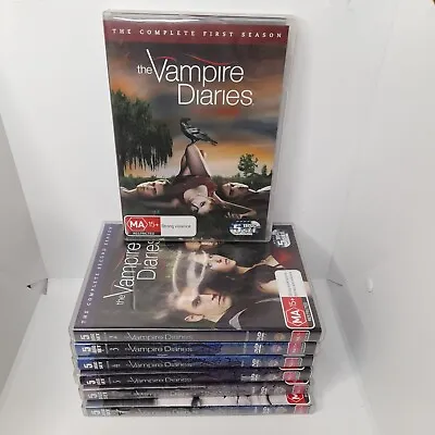 The Vampire Diaries : Complete Seasons 1-7 Region 4 Dvd Pre-Owned Good Condition • $45