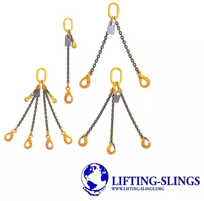 Economy Lifting Chain Sling - 7mm 10mm 13mm  - 1 2 3 4 Leg Shorteners   • £66.55