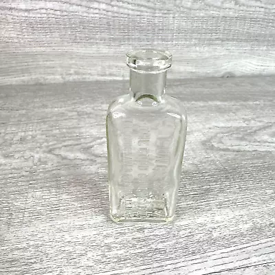 Vintage Lung Saver The Good Cough Syrup Phil’s Pa USA Clear Bottle • $15.60