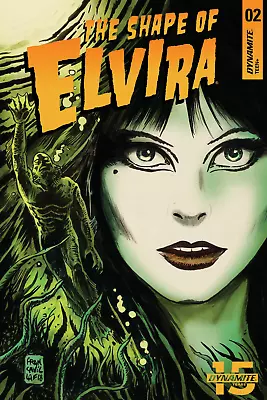 The Shape Of Elvira Mistress Of The Dark Comic Book No 02 Poster 24x36 Inches • $20