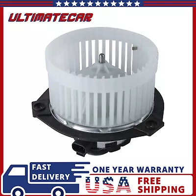 A/C Heater Blower Motor W/Fan Cage For Chevy Trailblazer GMC Envoy Buick Rainier • $34.88