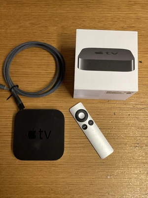 $62 • Buy APPLE TV 3rd GENERATION WITH REMOTE AND ORIGINAL BOX
