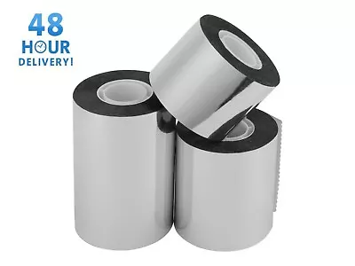 Aluminium Foil Tape Insulation Rolls Heat Duct Self Adhesive 50 75 100mm X 50M • £6.99