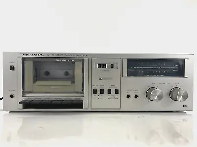 Mint Realistic SCT-24 High Speed Dubbing Stereo Dual Cassette Deck - FOR PARTS • $59.99