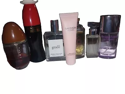 Pre-owned Perfume Lot/Bundle Mary Kay Calvin Klein Clinique Moschino Etc • $40