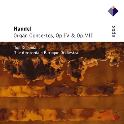 George Frideric Handel : Organ Concertos Op. Iv And Op. Vii (Koopman Amsterdam • £4.01