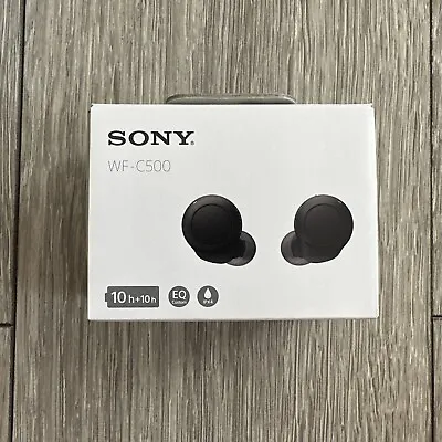 £39 • Buy Sony WFC500 Wireless Bluetooth Earbuds In Ear - Black 