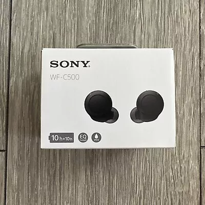 £39 • Buy Sony WFC500 Wireless Bluetooth Earbuds In Ear - Black 