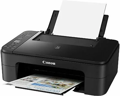 Canon Pixma TS3350 All-in-One Wireless Inkjet Printer - Black + NO Inks • £29.99