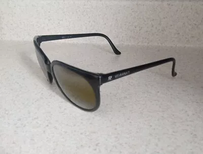 Vintage Vuarnet 002 Sunglasses Black Pouilloux France Vaurnet EUC  • $79.99