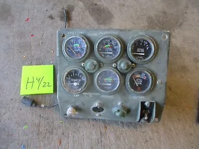 Used Instrument Panel W/Lots Of 24v Gauges Can Be Used For HMMWV • $99
