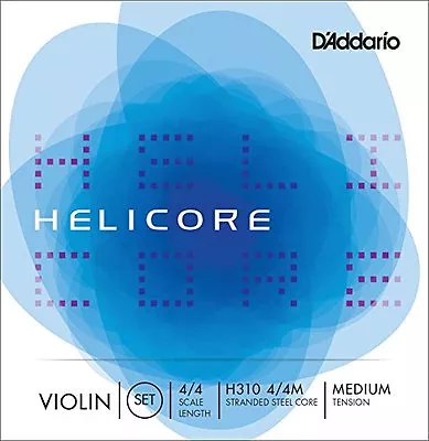 D'Addario Helicore Violin String Set 4/4 Scale Medium Tension • $54.99