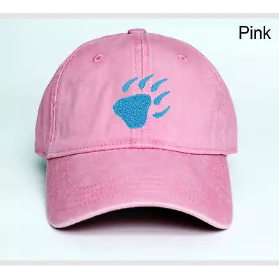 Personalized Cute Bear Paw Embroidered Hat Funny Baseball Cap Gift For Friend • $17.99