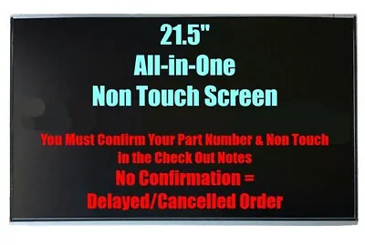 New 21.5  HP AIO 22-df0013w LCD Non Touch Screen Panel Display MV215FHM-N40 • $178.99