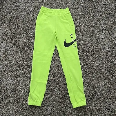 Nike Sportswear Swoosh Pants Fleece Jogger Volt CU5631-702 Women Size X-Small XS • $118.87