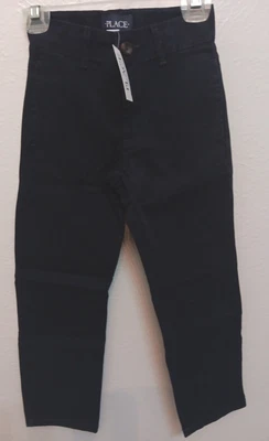 £8.96 • Buy The Children's Place Boys Uniform Chino Pants Size 6 Slim Color Navy