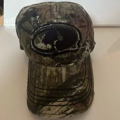 Mossy Oak Camouflage Hat Mens OSFM Camo Adjustable Outdoor Hunting Snapback Cap • $4.40