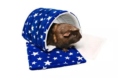 Guinea Pig And Small Animals Fleece Tunnel With Two Pads. • £16