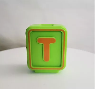 Vtech Alphabet Blocks Sit To Stand Train Replacement Block T / Turtle • $9.95