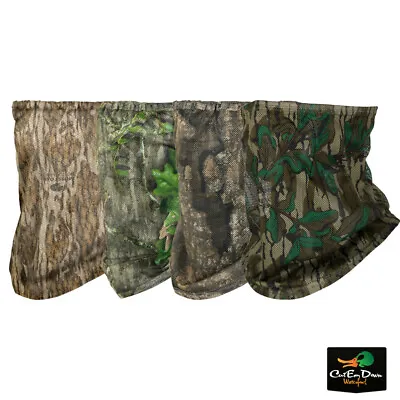 Drake Waterfowl Ol' Tom Camo Mesh Half Mask • $12.99