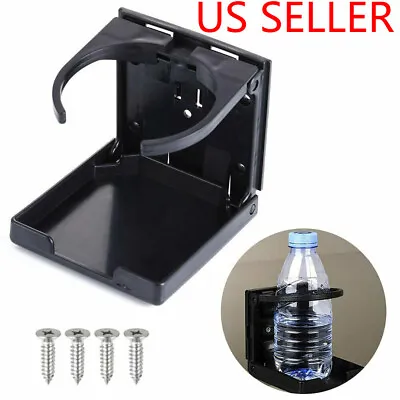 2x Universal Adjustable Car Van Folding Cup Holder Drink Holders Vehicle Boat US • $10.63