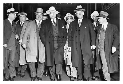 Al Capone Prohibition Era Chicago Mobster Boss 4x6 B&w Photo • $7.97