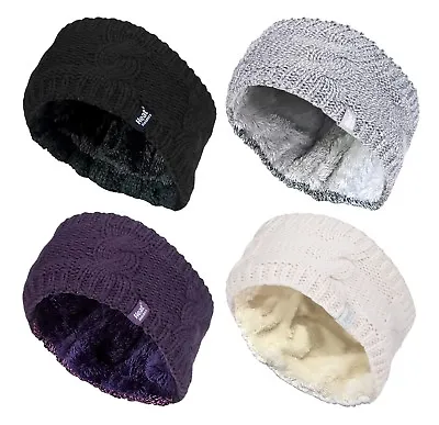 £8.99 • Buy Heat Holders - Womens Thick Fleece Insulated Thermal Winter Bandanna Headband