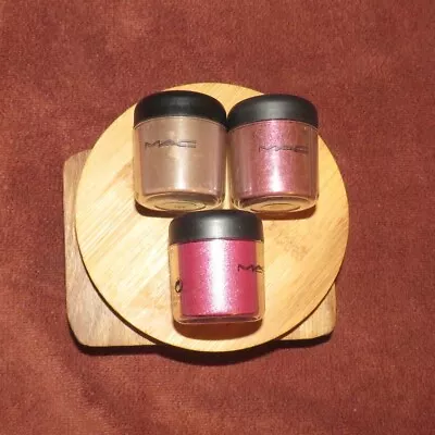 Mac Tea Time Heritage Rouge Ruby Red Collectibles Eyeshadow Pigment LOT RARE • $20.99