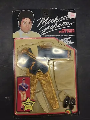 VTG MICHAEL JACKSON Grammy Award OUTFIT ENSEMBLE FOR DOLL NIP • $44.99