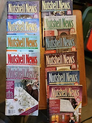 '95 Nutshell News Mini Editions April Missing • $16.95