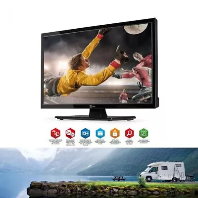 Palco LED08 24  Inch LED HD TV FREEVIEW HD SATELLITE 240/12V PSU Motorhome TV • £229.95