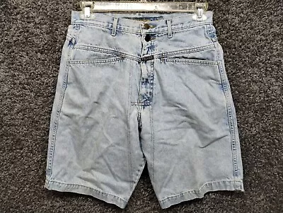 VTG Marithe Girbaud Francois Denim Jean Shorts Stone Washed Men Size 32 Blue • $49.97