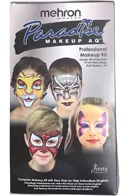 Mehron Paradise AQ Face Painting Kit Premium Professional Makeup Child Design • $33.20