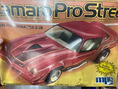 MPC 0759 Chevy Camaro “Pro Street” VINTAGE 1/25 McM KIT Fs • $44.89