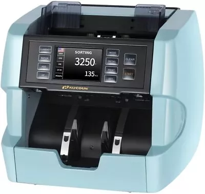 Nucoun VC-7 Bank Grade Mixed Denomination Value Counter Money Counter • $351.45