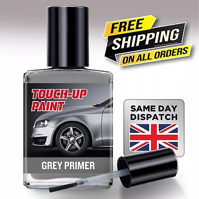 Primer Grey Air Dry Touch Up Kit With Brush For Car Paint Repair Kit • £5.99