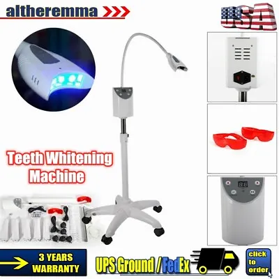 $153 • Buy Dental Mobile Teeth Whitening Machine Cold LED Light Lamp Bleaching Accelerator