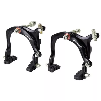 Bike Aluminum Alloy Side Brake Caliper MTB BMX Black Front And Rear NEW • $17.99