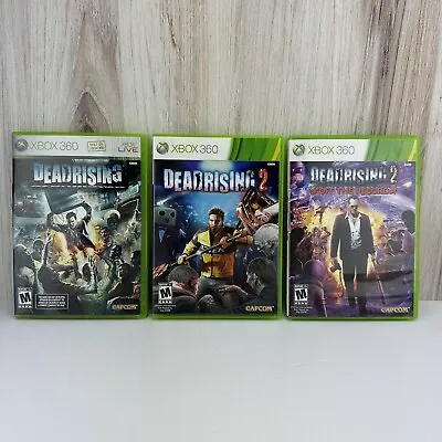 $24.95 • Buy Dead Rising 1 2 & Off The Record Bundle Lot Microsoft Xbox 360 Complete