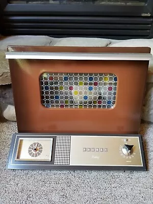 Vintage 60s Preway Wallchef Oven Door & Control Panel Repurpose Colored Glass  • $199.99