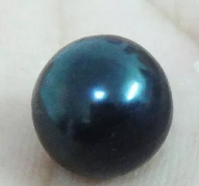 $33 • Buy Perfect Aaa 13mm Tahitian Genuine Black Loose Pearl Undrilled