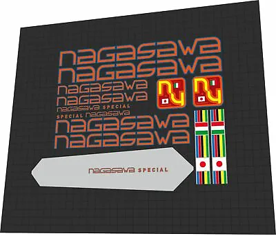 NAGASAWA Special Frame Decal Set • $35