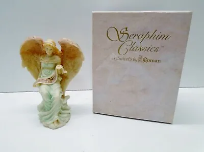 $23.39 • Buy Roman Seraphim Classics LAURICE Angel Figurine Box 