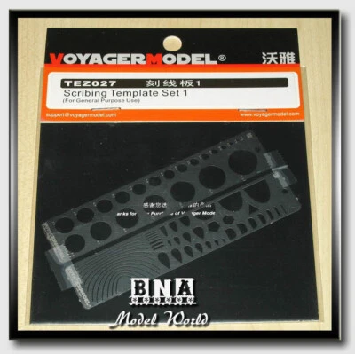 $3.97 • Buy Voyager Models Scribing Template Set 1 (Modelling Tool For Aircraft Kits)