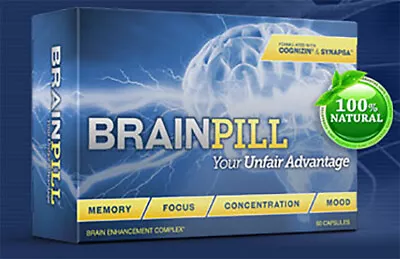 Brain Pill Enhancement Complex 100% Natural - (60 Cap) • $69.95