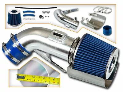 Racing Air Intake Kit + Shield BLUE Filter For 09-17 Nissan Maxima 3.5L V6 DOHC • $80.99