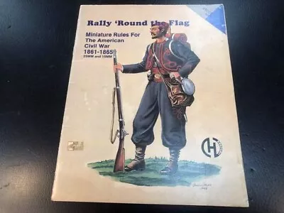  Rally 'Round The Flag.  Miniature Gaming Rules For American Civil War • $30