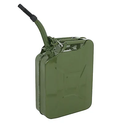 5 Gallon 20L Jerry Can Gasoline  Durable Steel Tank For Emergency Backup • $36.58