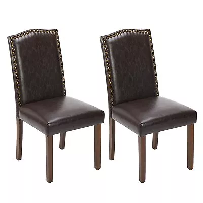 Dining Chairs Set Of 2 Modern Upholstered High-end Dining Room Chair With Na... • $139.62